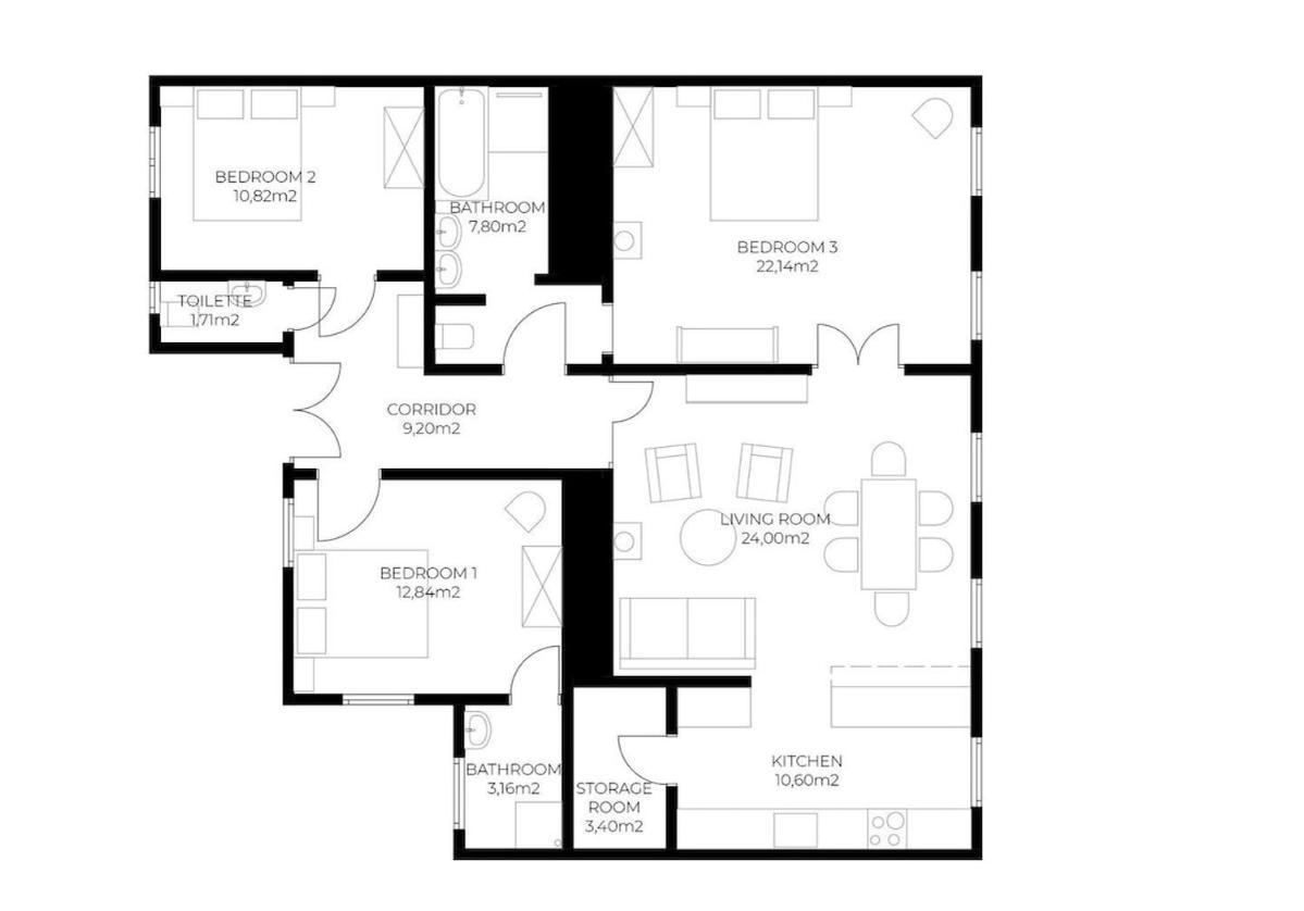 Apartment 8 Minutes To Inner I 5 Min Walk To Metro I Wifi Wien